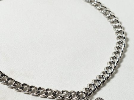 HEART OF GOLD CHAIN ANKLET SILVER For Discount