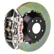 Brembo 15-16 Genesis Sedan 3.8 5.0 Exc AWD Rr GTR BBK 4Pis Billet 380x28 2pc Rtr Slot Type1-Nickel Supply