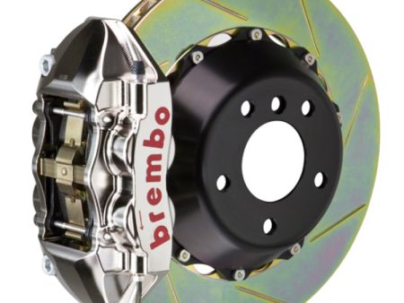 Brembo 15-16 Genesis Sedan 3.8 5.0 Exc AWD Rr GTR BBK 4Pis Billet 380x28 2pc Rtr Slot Type1-Nickel Supply