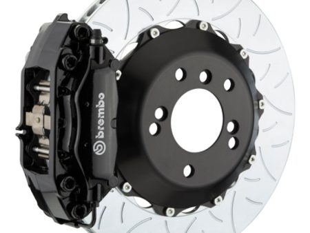 Brembo 01-02 Viper RT-10 Rear GT BBK 4 Piston Cast 345x28 2pc Rotor Slotted Type3-Black Cheap