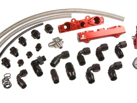 Aeromotive 04-06 2.5L Side Feed Injector Subaru STI Fuel Rail Kit For Cheap